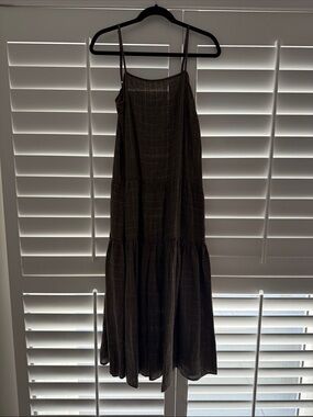 Wyeth by Jacey Duprie Vanessa Dress in Clover Grid. Size small.